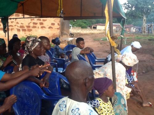 Adoration of the Blessed Sacrament in Igbo Ologun