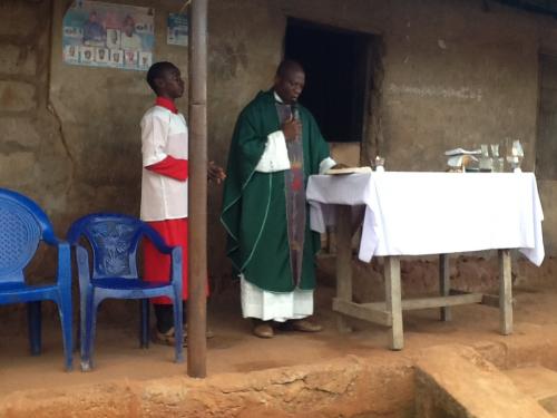 Celebration of the Holy Mass in Igbo Ologun
