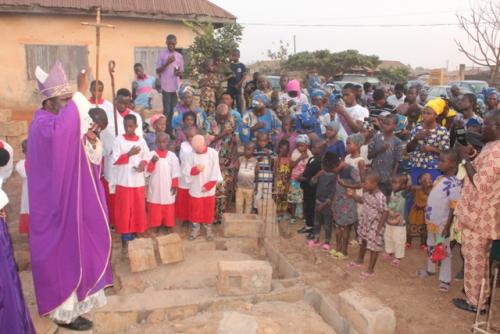 Blessing of St Michael's Parish and Foundation Laying of Father's House