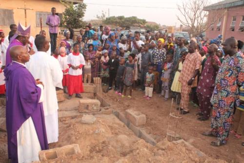 Blessing of St Michael's Parish and Foundation Laying of Father's House