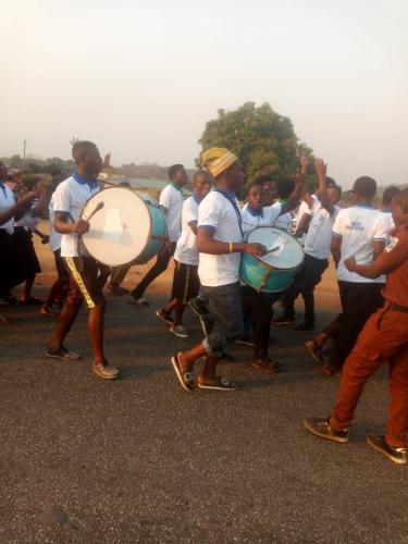 WYD-Cultural parade on zonal level