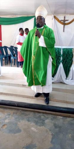 WYD-Bishop addresses the youth at the camp for world youth Day