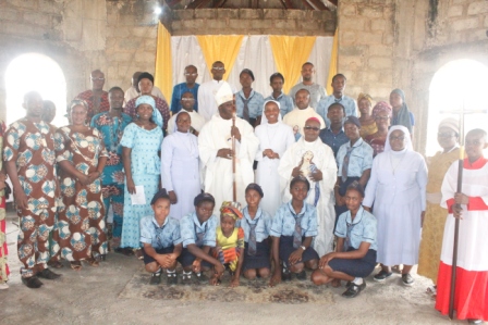Bishop badejo inaugurates Seat of Wisdom zone for USOA Sisters