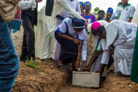 Foundation laying of St Ignatius of Loyola Catholic Chaplaincy of NACC