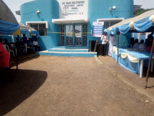 Unveiling and commissioning of Ave Maria Multipurpose Investment at Iwere-Ile