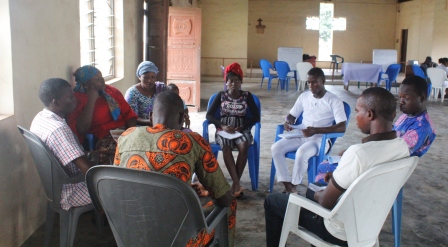 Group Discussion during the Communication Seminar