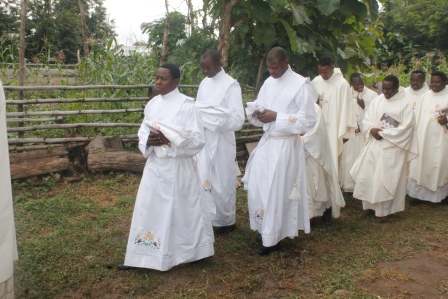 Priestly Ordination at St. Cecilia catholic Church, Otu