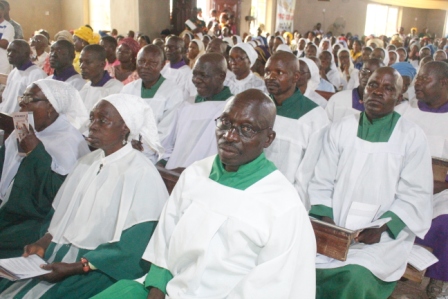 Cross Section of Catechists and Prayer leaders at the Priestly Ordination