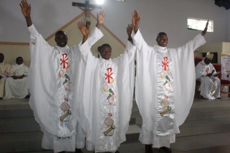 Behold Rev. Frs Onifade, Irekiigbe & Oladosu