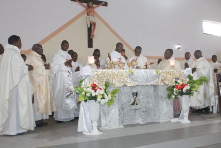 Priestly Ordination at St. Cecilia Catholic Church, Otu