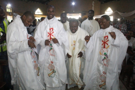 Priestly Ordination at St. Cecilia Catholic Church, Otu