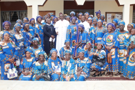 Blessing of the CWO's new hummer bus at Bishop's headquarter