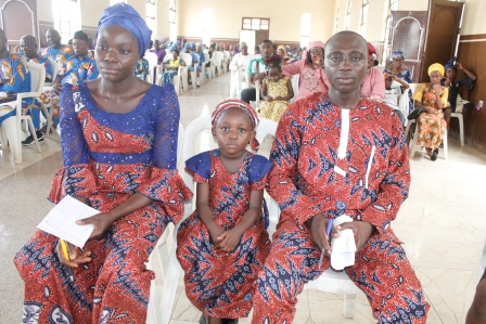 Mr & Mrs Benjamin Olagbenro, Contestant from Ijio Deanery