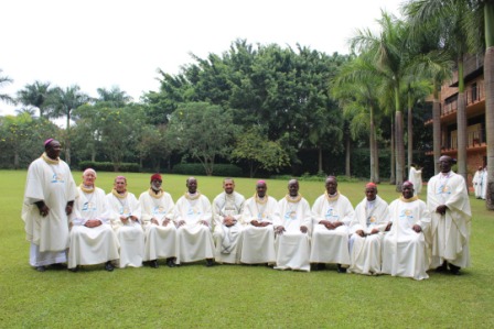 The Standing Committee of SECAM after the assembly and Golden Jubilee celebration