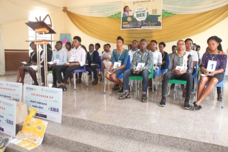 36 contestants at Oyo Diocesan Youth Spelling Bee Competition