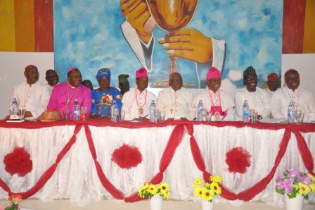 The Celebrants and other Dignitaries during the Reception.