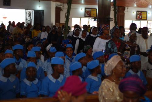 Thanksgiving during the Diocesan Harvest.