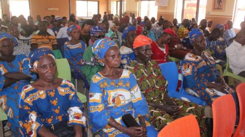 Cross section of the Lay Faithful of the Diocese at the Seminar on 'Entrepreneurship and the social engagement of the Church as component of evangelization' held during the 2020 Presbyterial Seminar.
